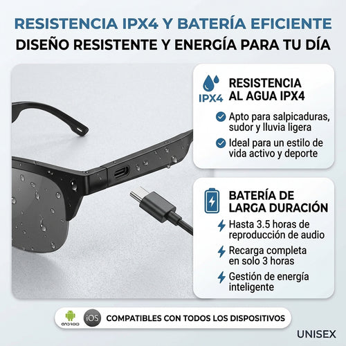 Lentes Inteligentes Sonoram Pro Bluetooth